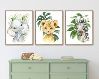 jungle baby room
