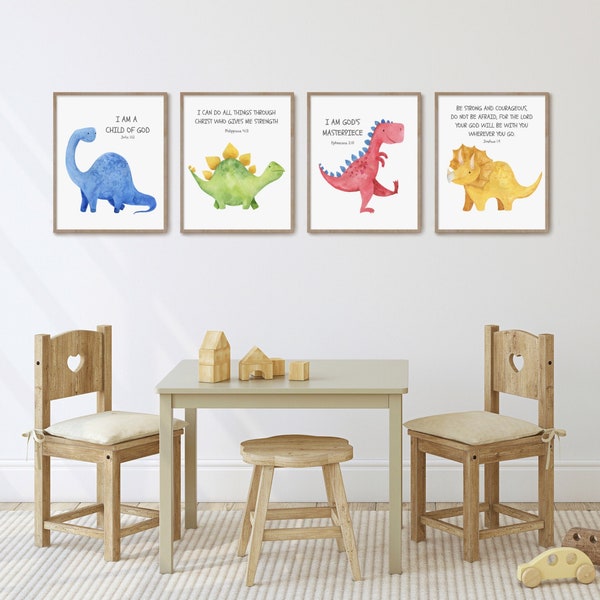 Dinosaur Nursery Prints - Etsy