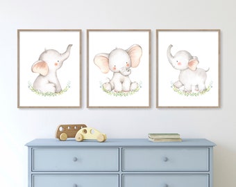elephant nursery decor girl