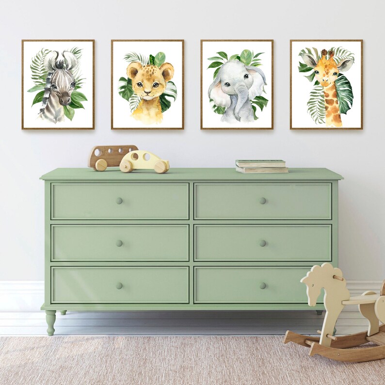 safari boy nursery