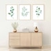 Eucalyptus Prints, Botanical Print Set, Plant Posters, Bedroom Wall Decor, Leaf Print, Living Room Wall Art, Home Decor Gift, Watercolor 