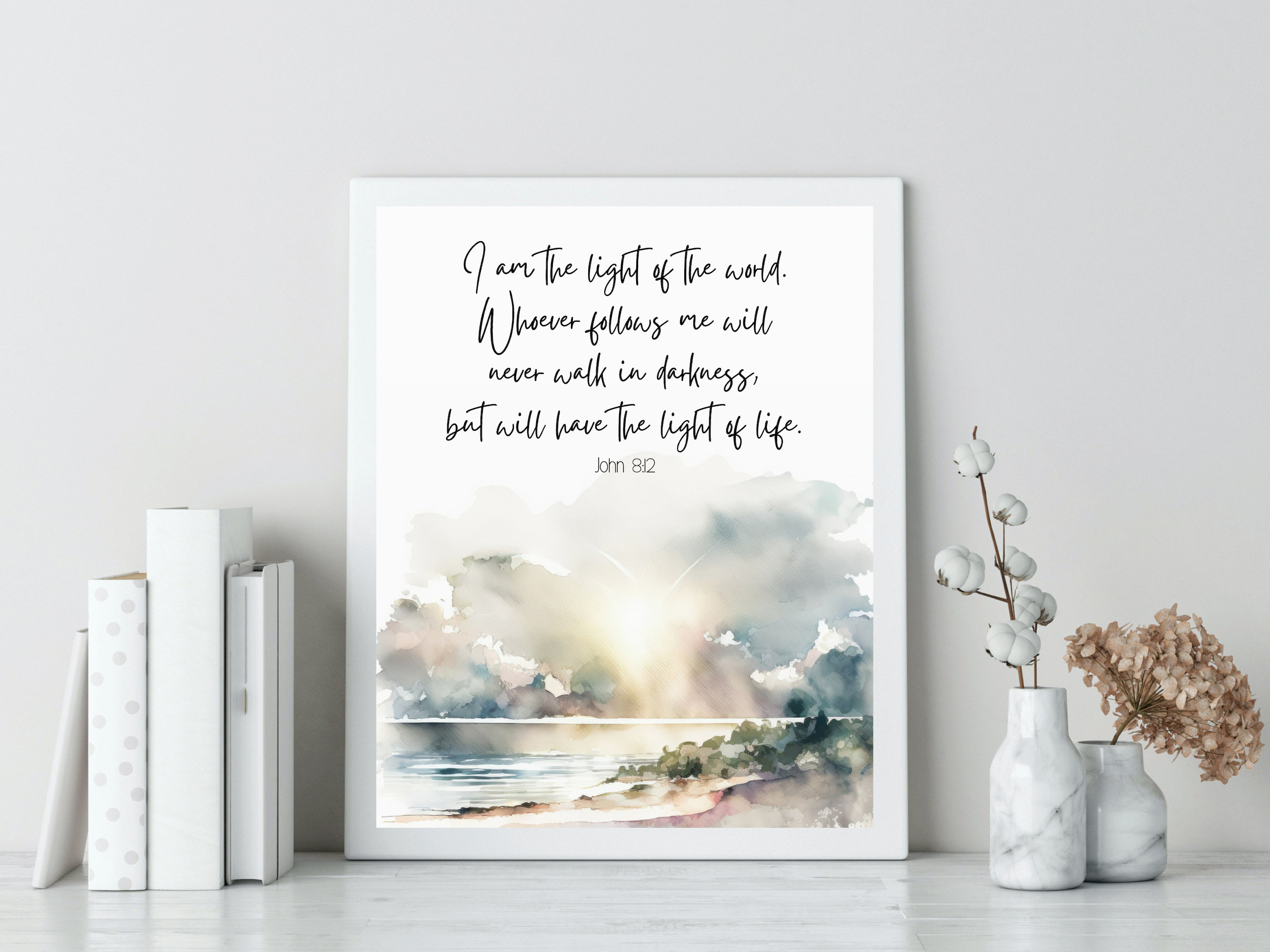 My Kingdom Is Not Of This World - Jesus Quote - Posters and Art Prints
