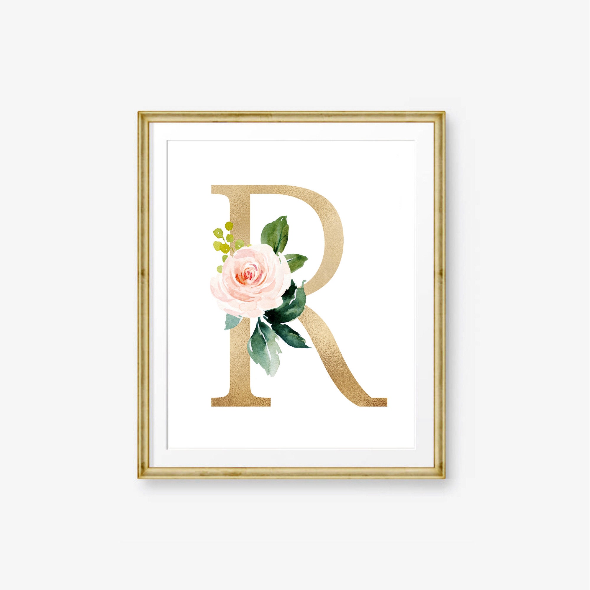  3dRose Letter J Personal Vintage Gold Royal Monogram  Personalized Initial Greeting Card (gc_275428_1) : Office Products