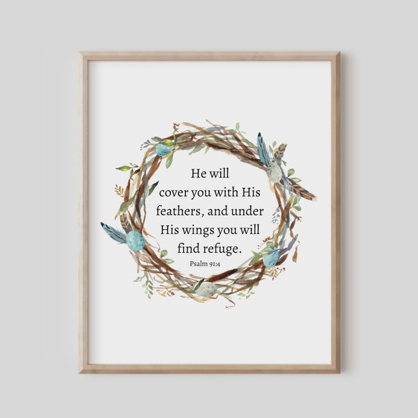 Bird Nest Painting Etsy