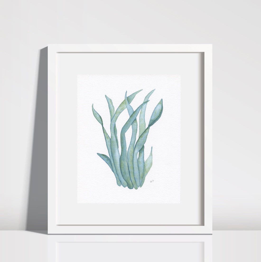 Seagrass Print Seagrass Wall Art Coastal Wall Art Ocean Etsy