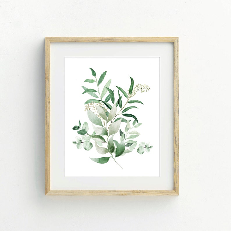 Eucalyptus Prints Botanical Print Set Gallery Wall Set - Etsy