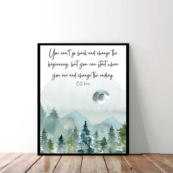 CS Lewis Wall Art CS Lewis Quotes CS Lewis (Instant Download) 