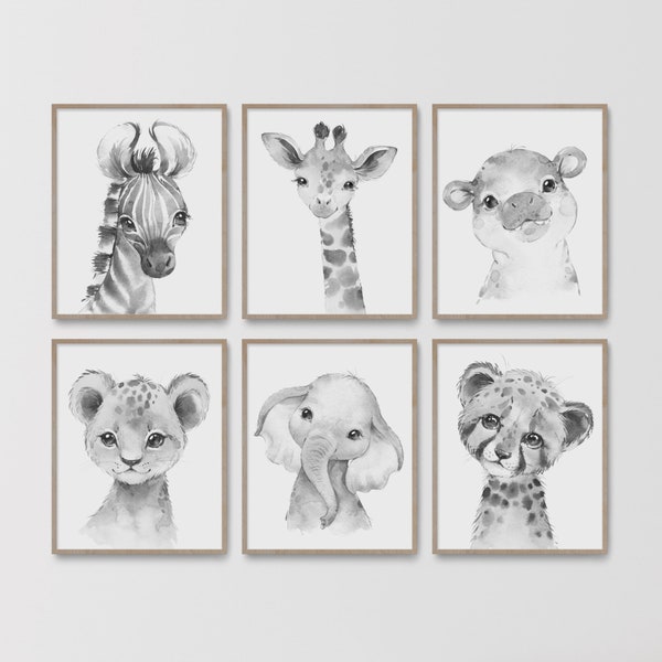 Black White Nursery - Etsy