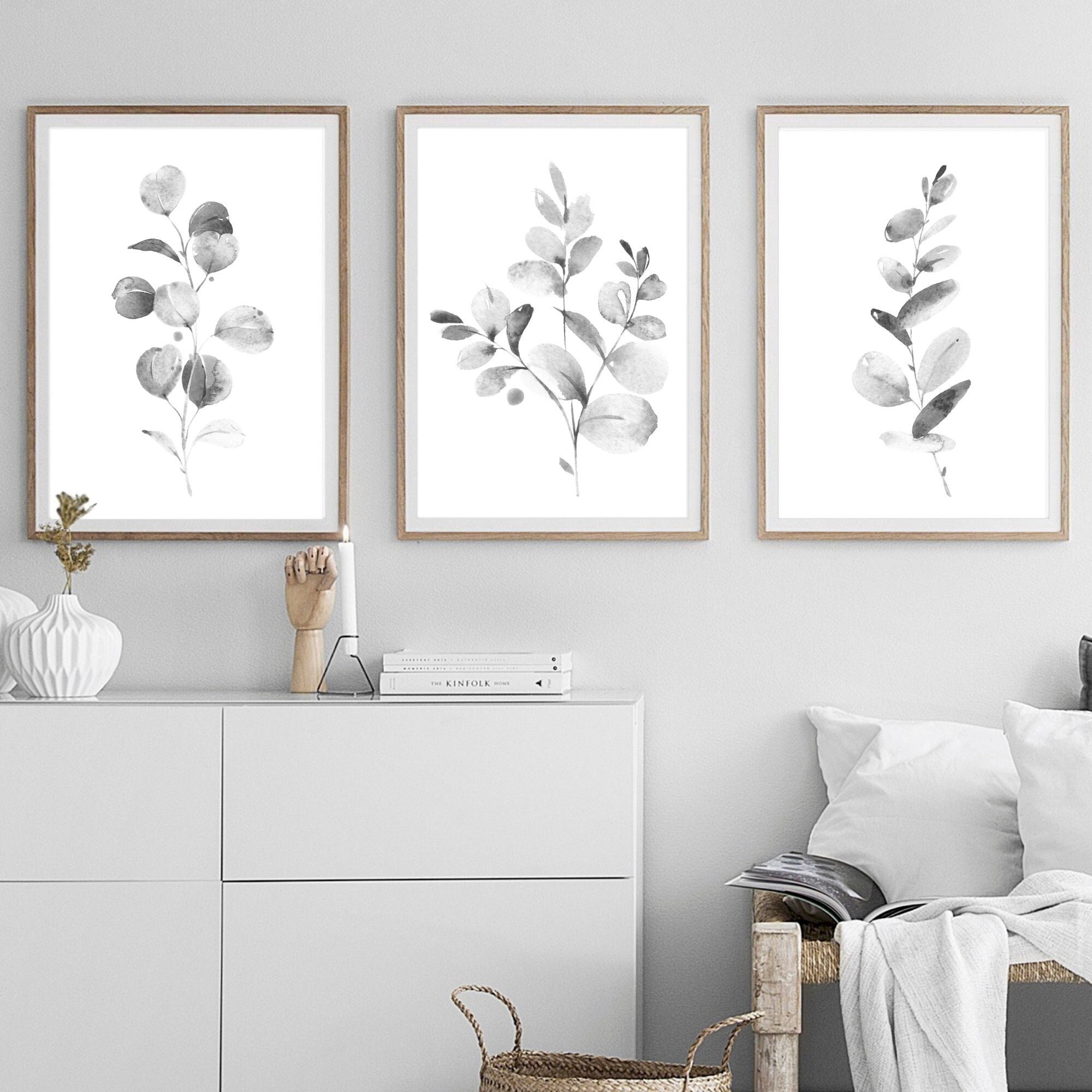 Digital Prints Prints Art & Collectibles Botanical Abstract Plant Print