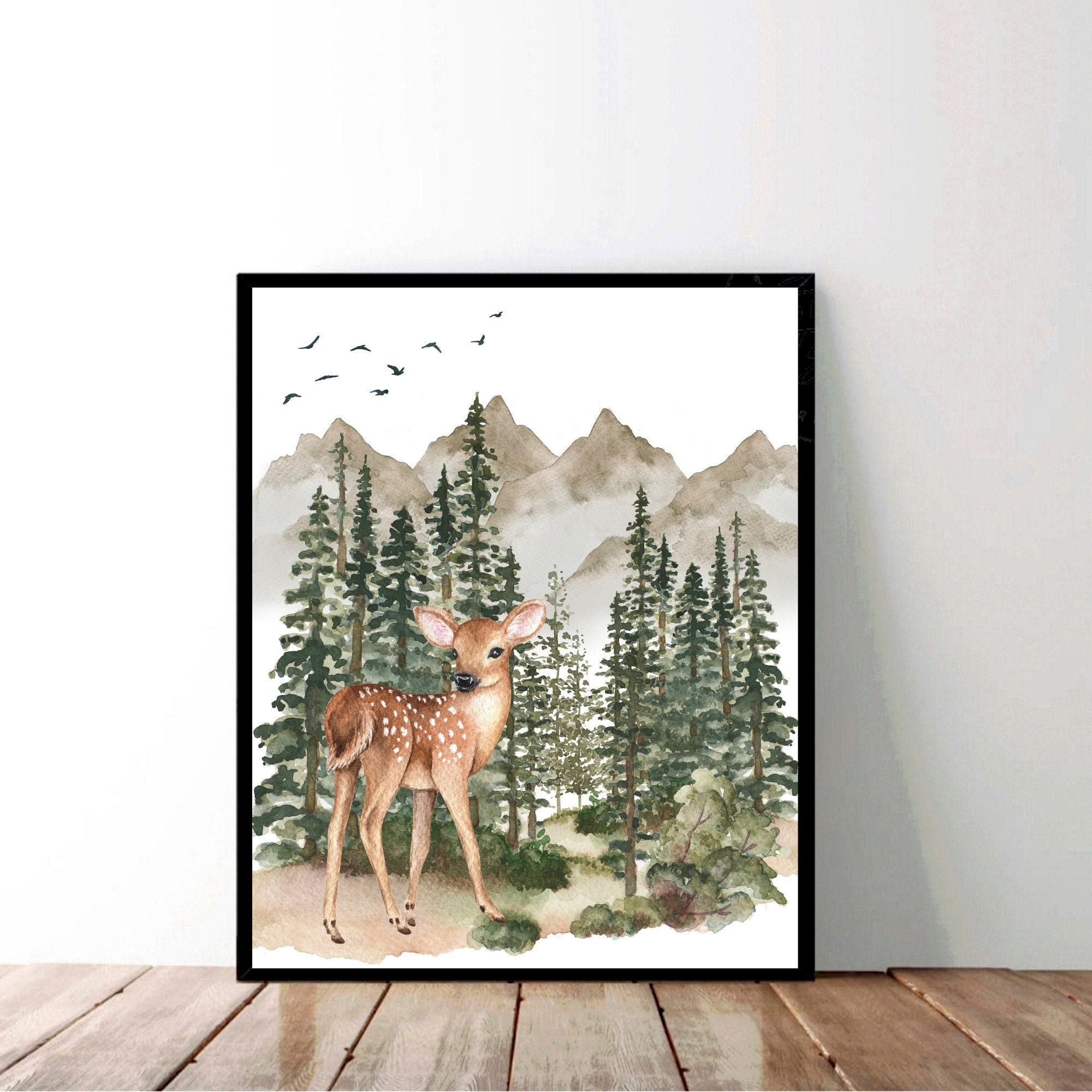 Watercolor Painting Wall Hanging Art Unframed Wall Decor Home Watercolor Art Nature Wilderness Wildlife Wall Art Living Room Bedroom Office Watercolor Painting Wall Hanging Art Unframed Wall Decor Home Watercolor Art Nature Wilderness Wildlife Wall Art Living Room Bedroom Office