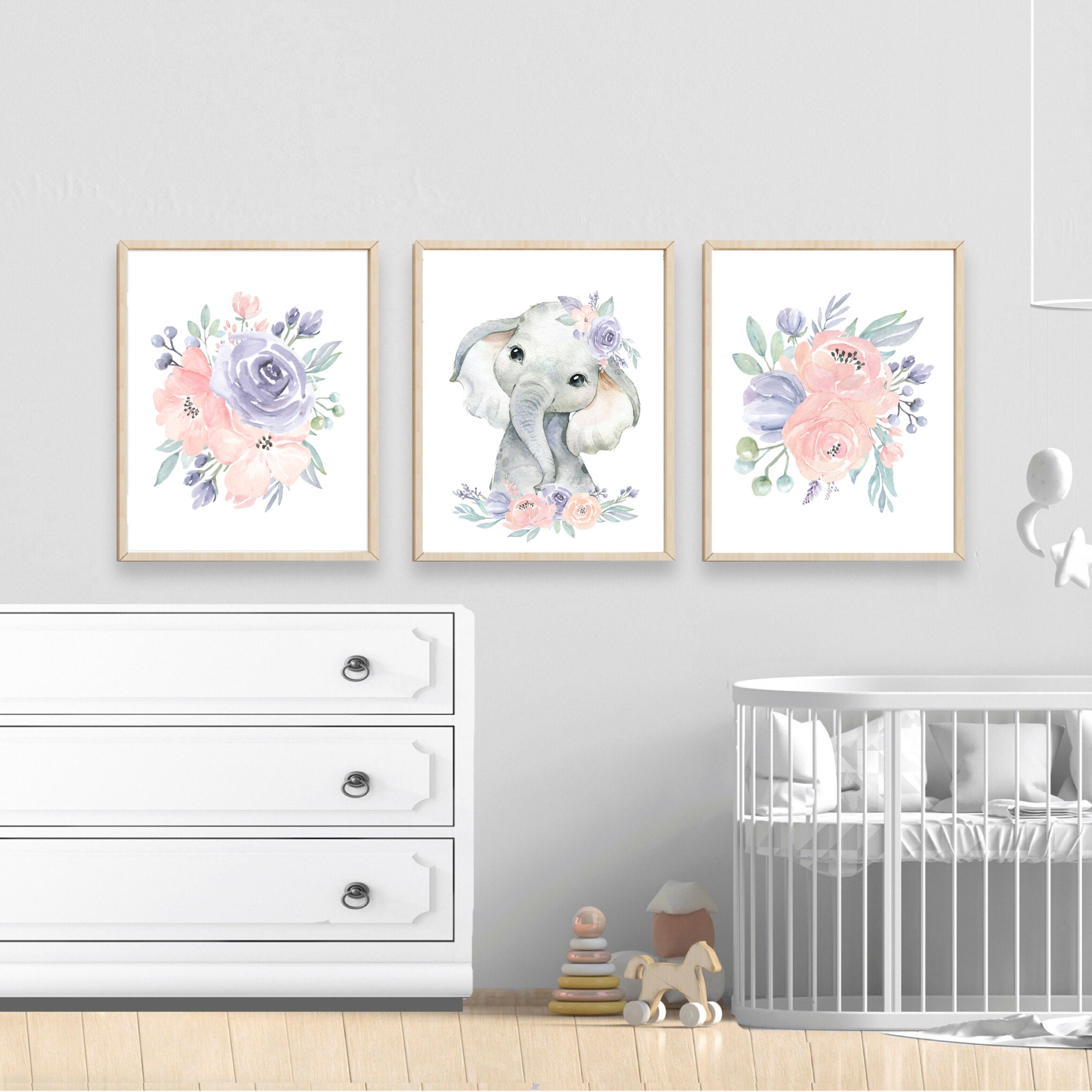 Safari Kinderzimmer Dekor Baby Mädchen Kinderzimmer | Etsy