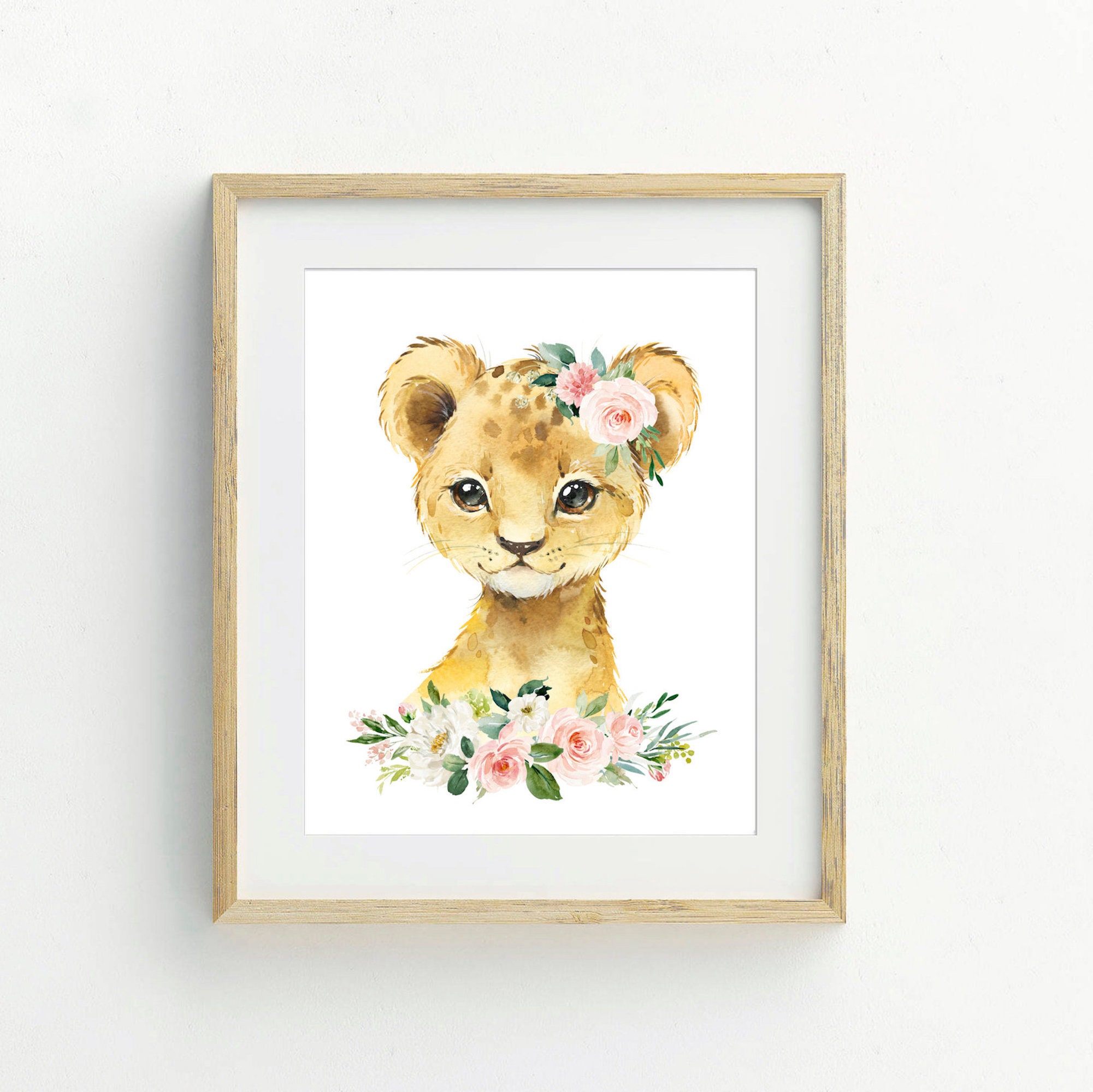 Safari Kinderzimmer Dekor Baby Mädchen Kinderzimmer | Etsy