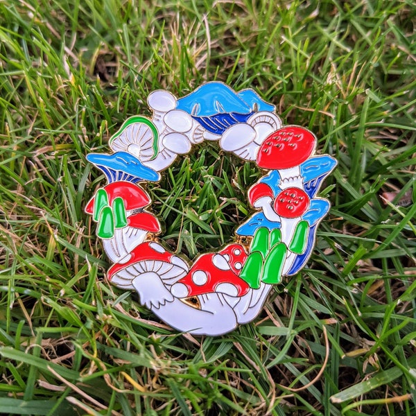 Fairy Circle Enamel Pin