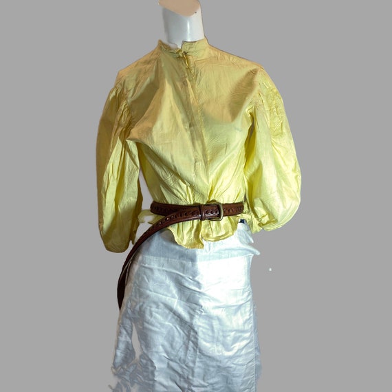 Edwardian White Cotton Petticoat Slip