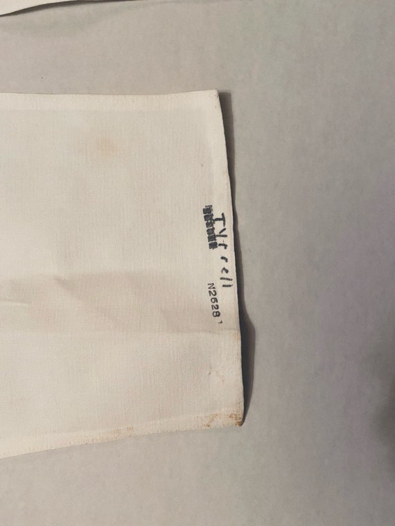 Vintage White Nurse Uniform / Apron Bib - image 7