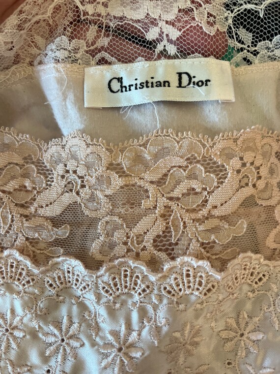 Vintage 80s Christian Dior Neiman Marcus Pale Pink