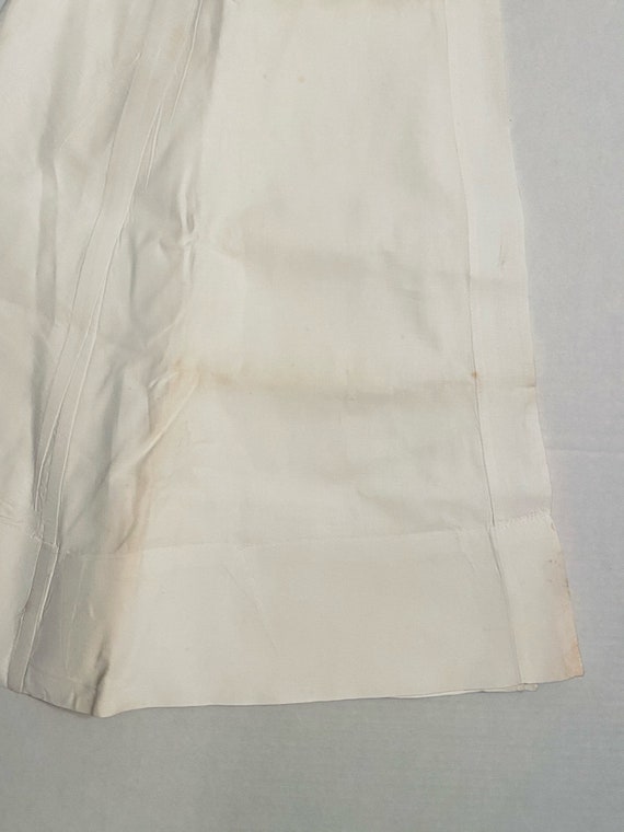 Vintage White Nurse Uniform / Apron Bib - image 2