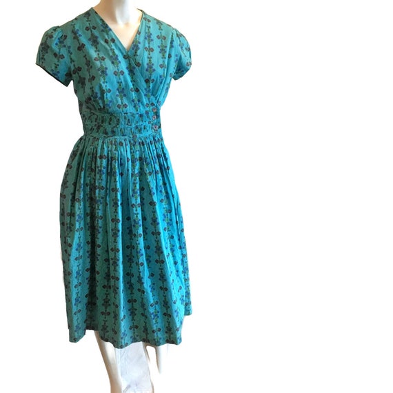 1950s wrap dress