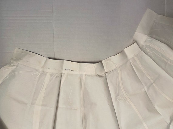Vintage White Nurse Uniform / Apron Bib - image 8