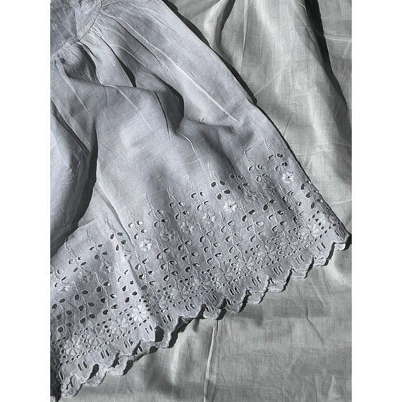 Vintage Antique Infant Baby Nightgown, Christenin… - image 2