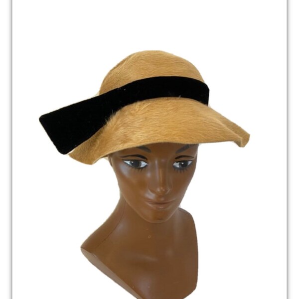 Fur Felt Cloche Etsy