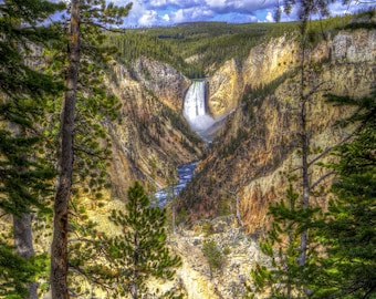 Artist Point Yellowstone Print | Grand Canyon of the Yellowstone