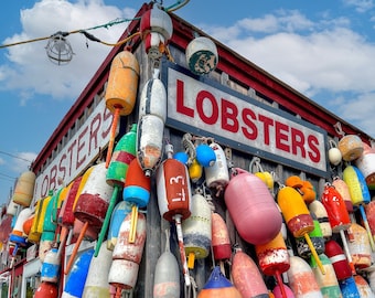 Happy Clam Shack Photography – Bar Harbor, Maine Coastal Print