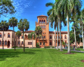 Ringling Museum Print: Sarasota Florida Architecture Photography
