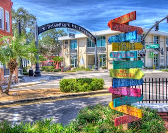 Main Street and Broadway, Dunedin Florida