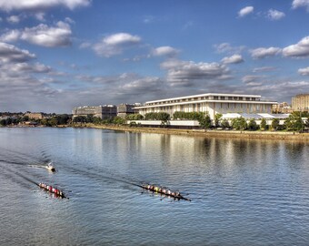 Rowers on the Potomac River