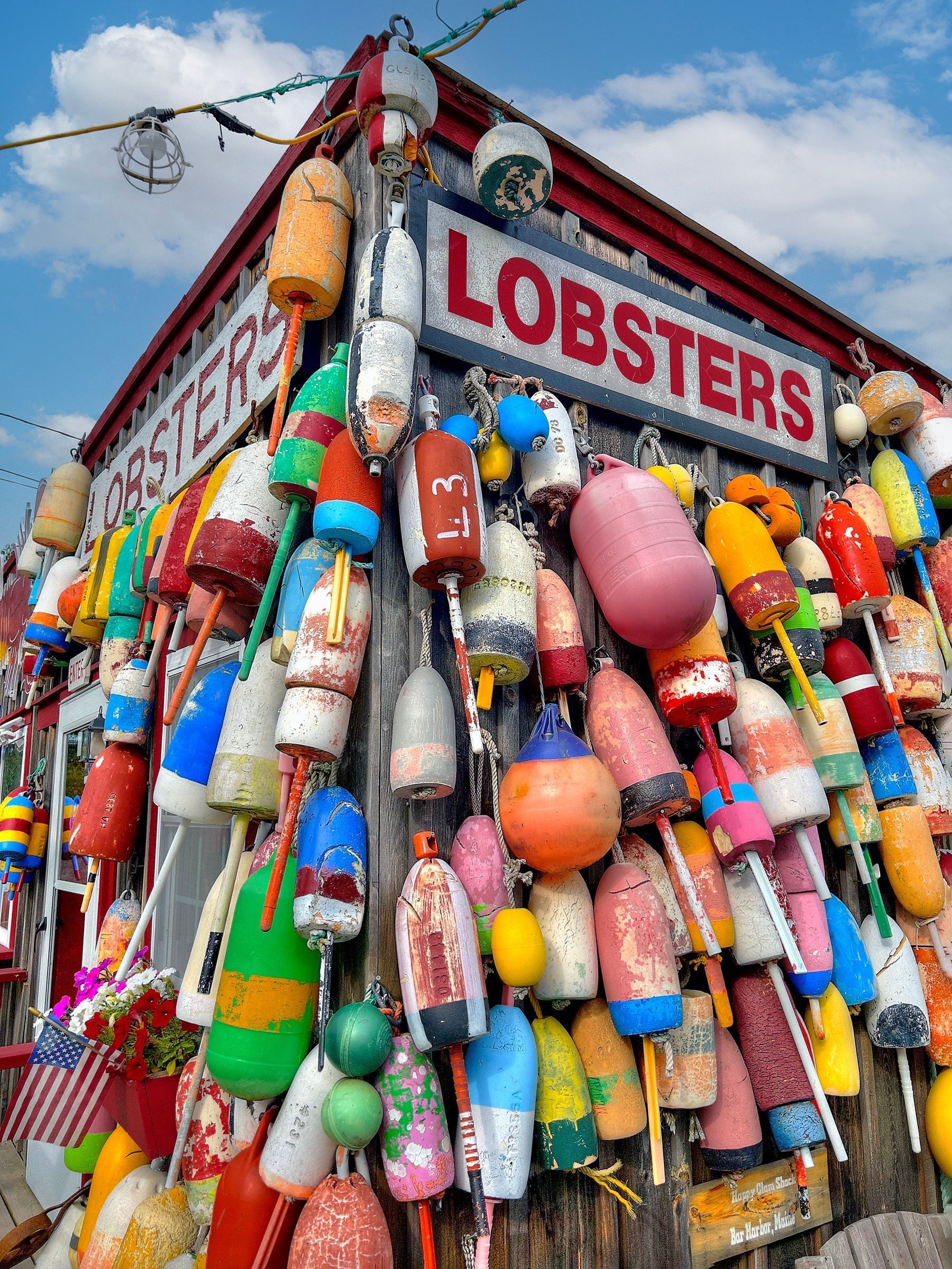 Bobbins, Boats and Buoys in Bar Harbor