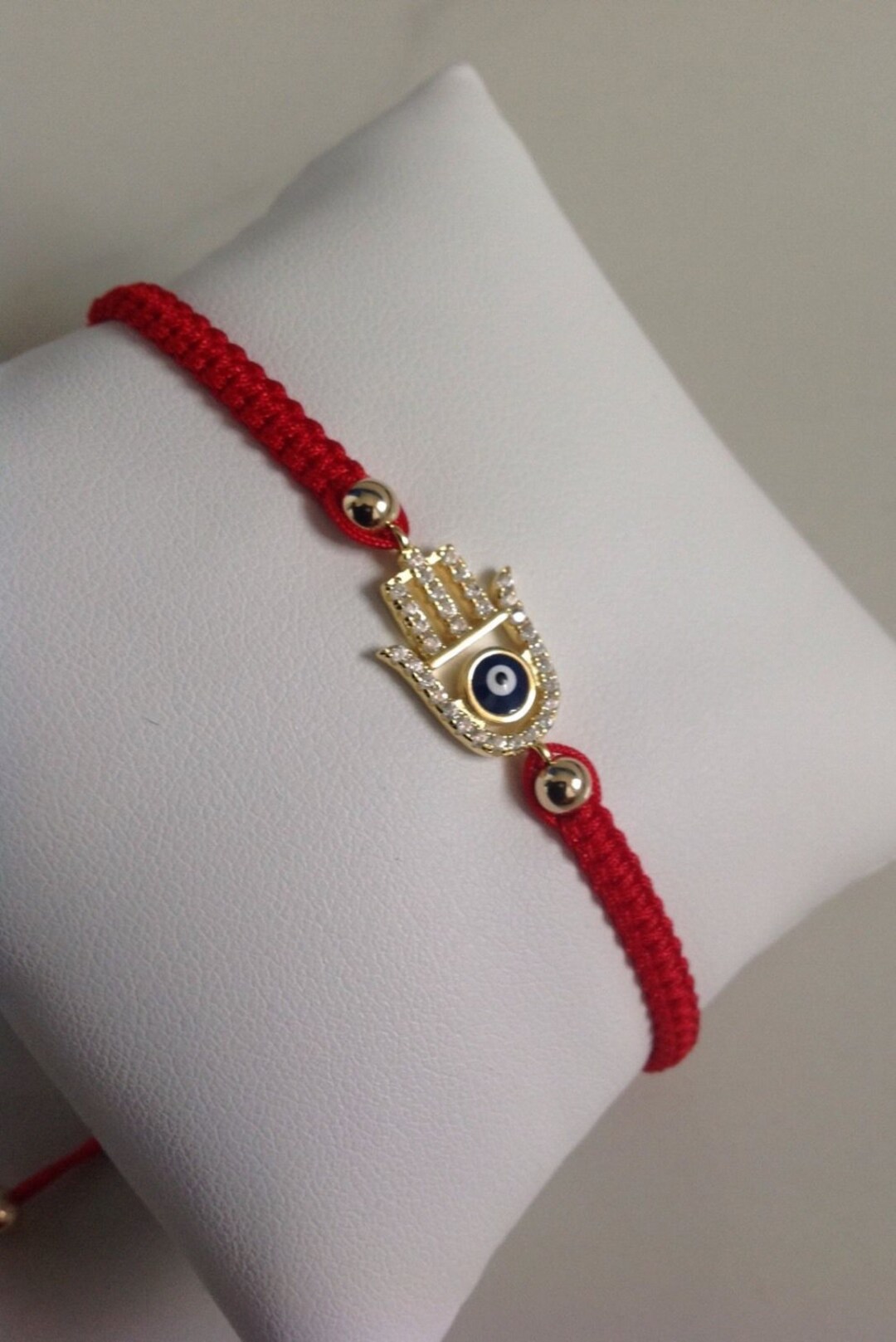 Macramé Bracelet In Red With Sterling Silver- Engravable – Tateossian London