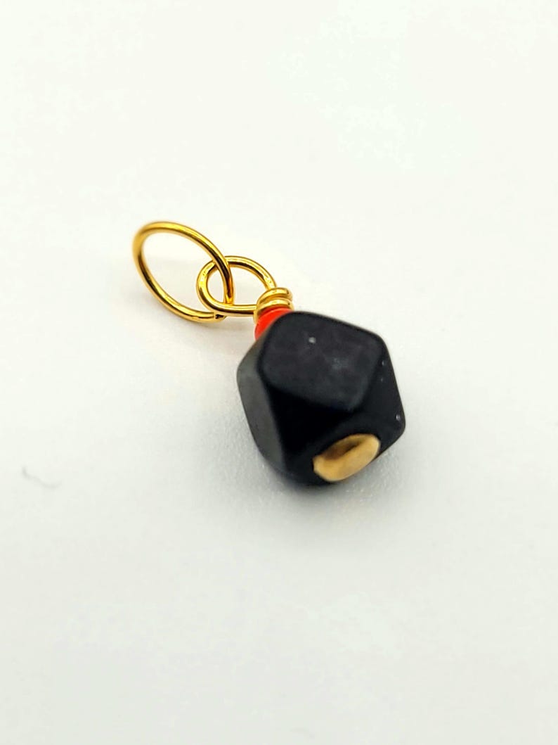 14K Gold Authentic Azabache Charm Pendant: Protection Against Evil Eye ...