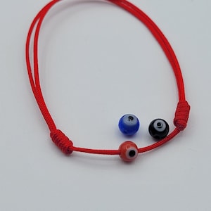 Lucky Evil Eye Bracelet Red String Talisman Luck Protection Gift