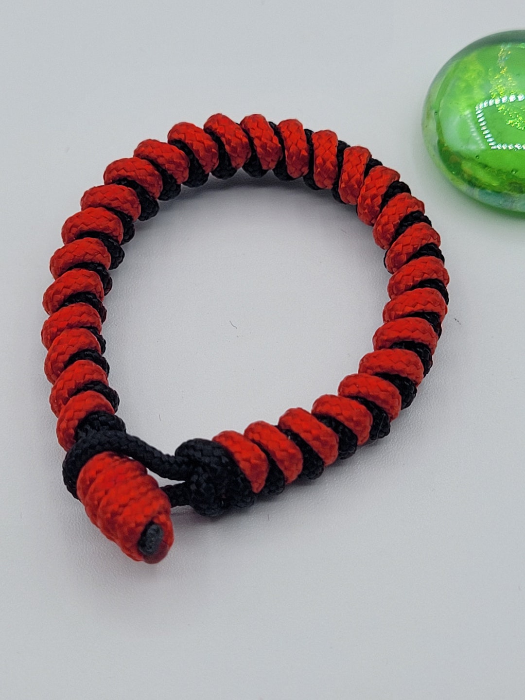 Red and Black Braided Baby Bangle, Good Luck Charm, 4.5 Inch Protection ...