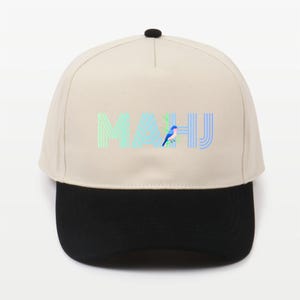 Embroidered Mahjong Hat – Mahjong Apparel | Mahjong Gifts for Women | Cute Mahjong Player Accessories | Pastel Adjustable Baseball Hat image 4