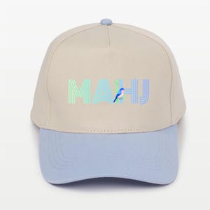Embroidered Mahjong Hat – Mahjong Apparel | Mahjong Gifts for Women | Cute Mahjong Player Accessories | Pastel Adjustable Baseball Hat image 5
