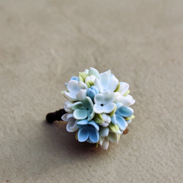 lilac Cell phone dust plug, phone accessories, handmade phone charm, polymer flower