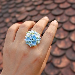 lilac  Ring, flowers ring, vintage ring , jewelry , bronze