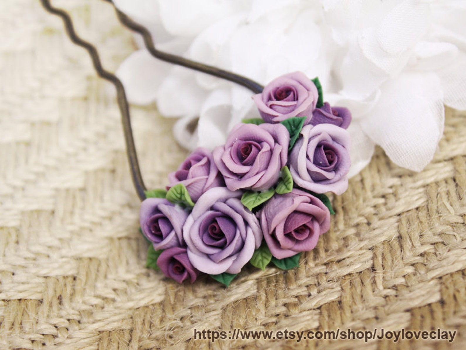 Hair Stick Hair Accessories handmade Flowers Vintage Style Etsy