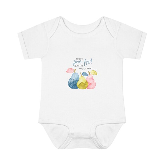 Adorable Infant Baby Rib Bodysuit with Playful Fruit Design, Cute Baby Outfit, Shower Gift, Newborn Clothing, Toddler Wear