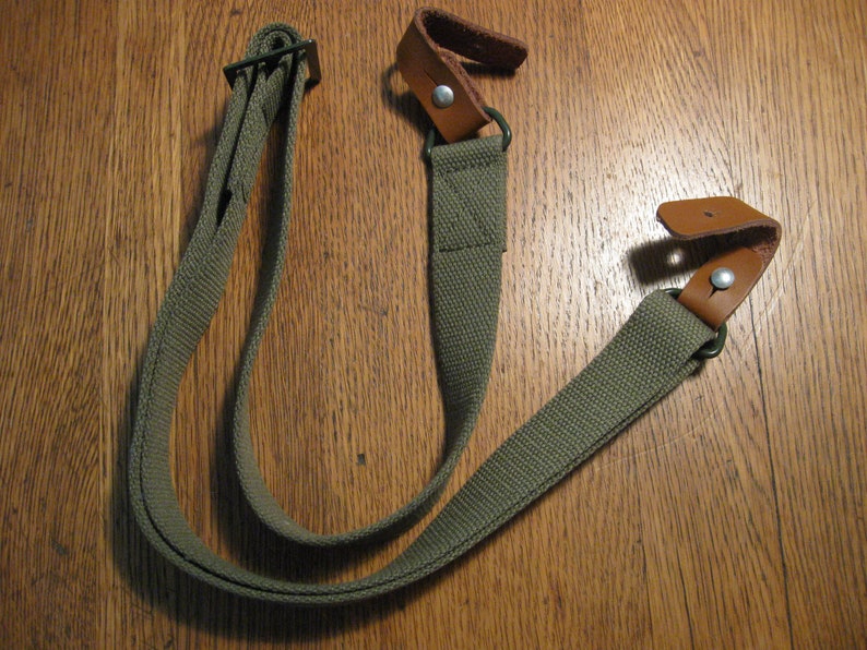SKS Rifle Sling With Attachment Hardware Chinese Etsy