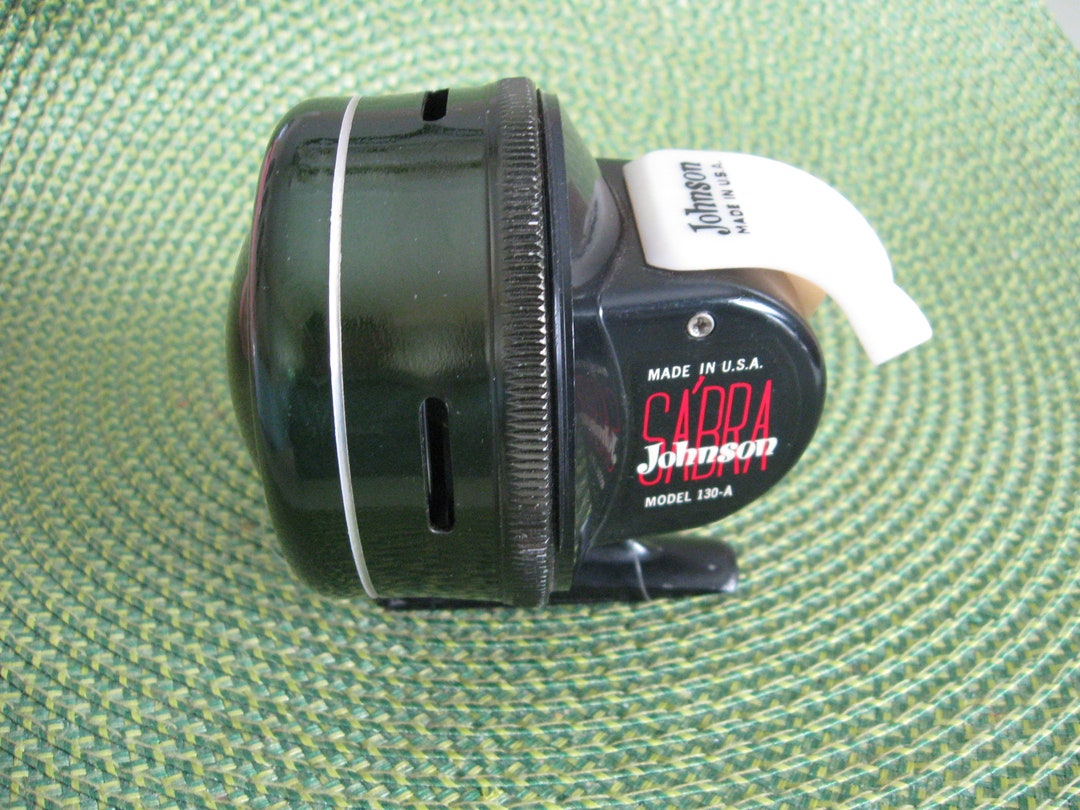 Johnson Sabra Model 130A Spin Cast Fishing Reel in Etsy