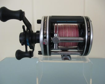 FREE SHIPPING- Vintage Chrome ABU Sweden Ambassadeur High Speed