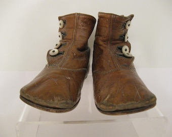 Leather Baby Shoes, Turn of the Century