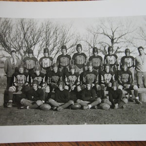 Football Squad Photo - 1935 - A Winning Team?