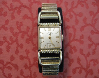 REDUCED...Lord Elgin Men's Wrist Watch, Elgin Watch Company, Movement 626, 21 Jewel, 4 Adj, #H408991, 14K Gold Filled Case in Running Order