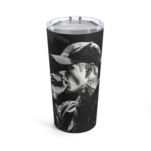 Justin Bieber Travel Tumbler Black & White, Belieber, Baby