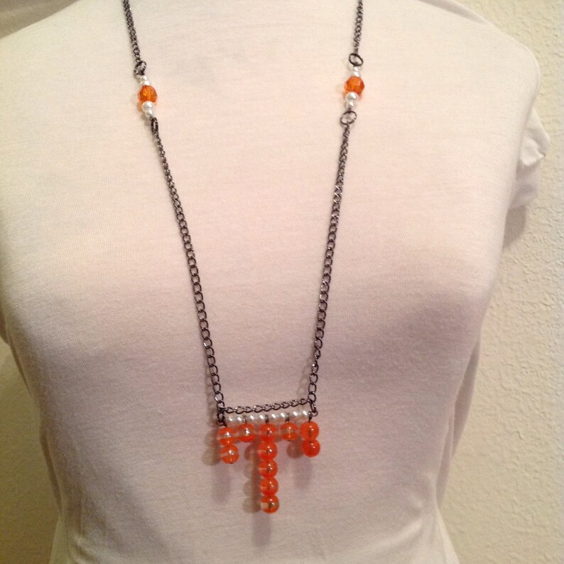 UT Necklace// university of tennessee // big orange