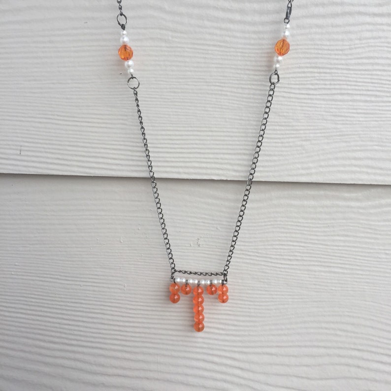 UT Necklace// university of tennessee // big orange